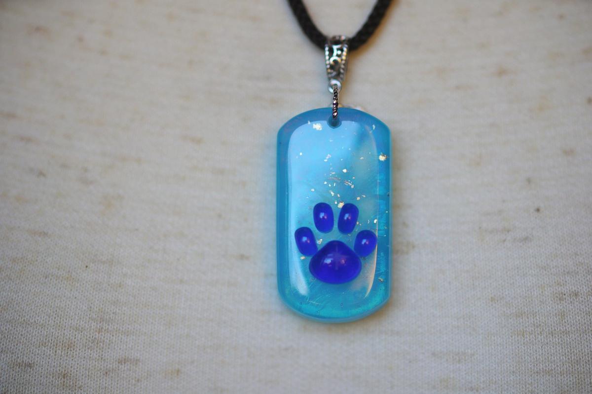 Stellar Paw Tag ラフォルム ガラスジュエリー ガラスアクセサリー