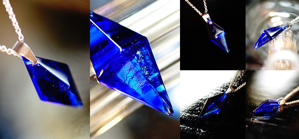 True blue treasure ラフォルム ガラスジュエリー ガラスアクセサリー
