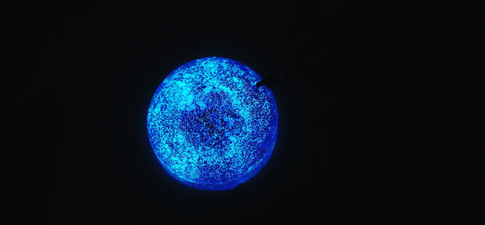Eternal blue eye ラフォルム ガラスジュエリー ガラスアクセサリー
