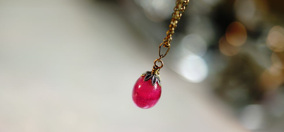 Cute raspberry ラフォルム ガラスジュエリー ガラスアクセサリー