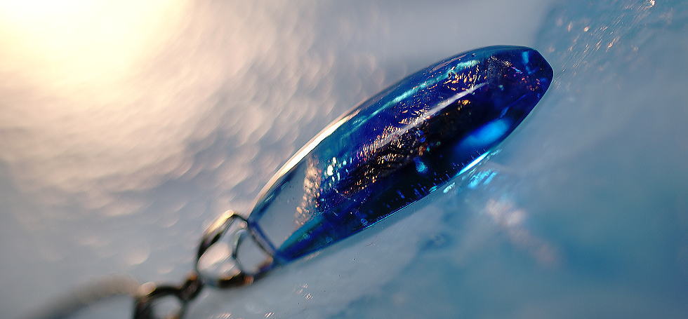 Sea jewel ～ 海のひとしずく ～ ラフォルム ガラスジュエリー ガラスアクセサリー