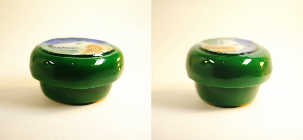虹の橋の向こうで ラフォルム ガラスジュエリー ガラスアクセサリー