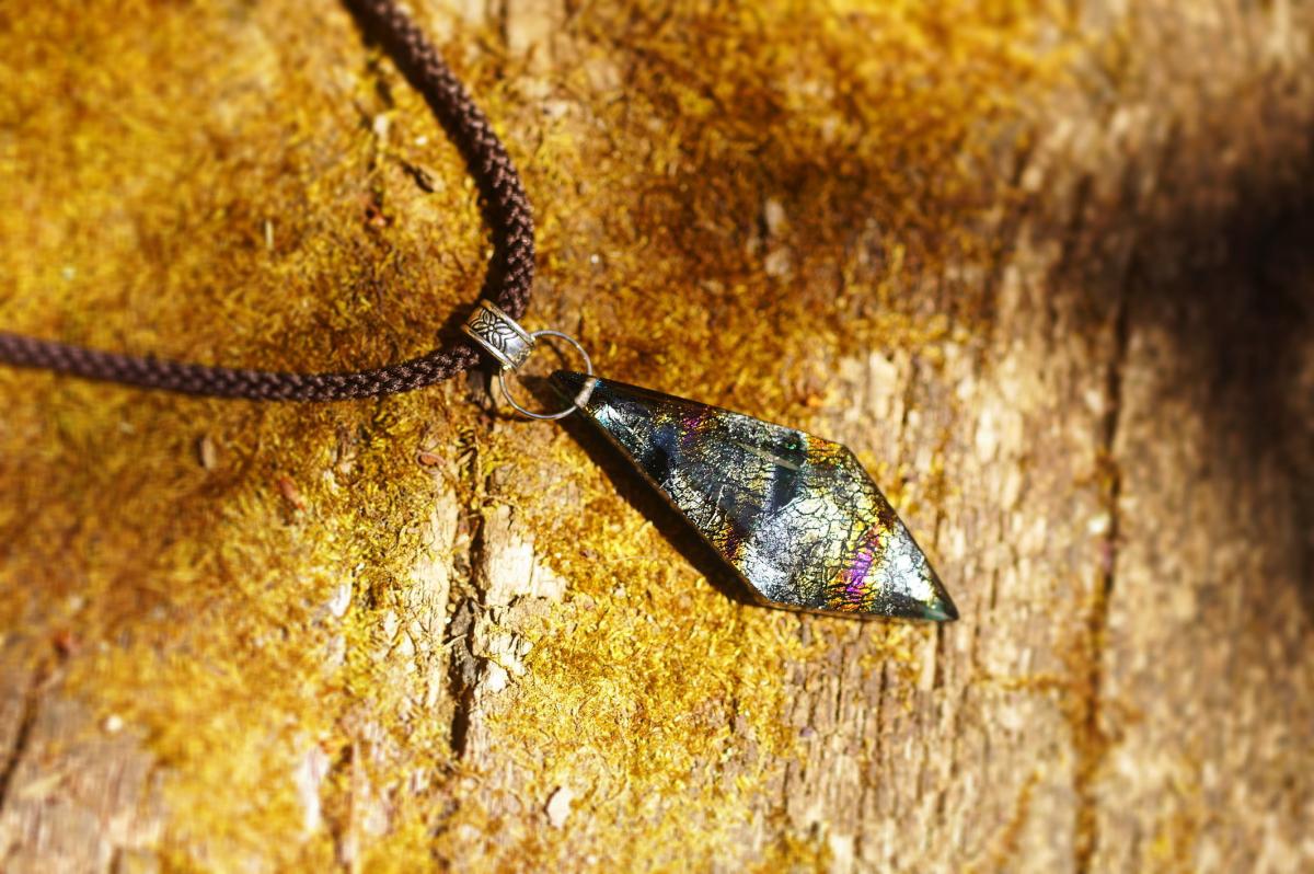 螺鈿雲 ～ 静かなる煌き ～ ラフォルム ガラスジュエリー ガラスアクセサリー