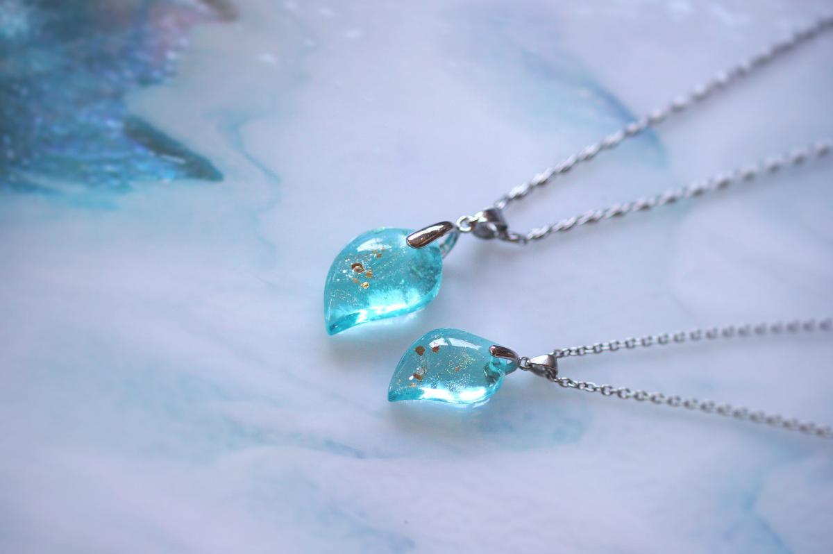 Celestial Drops ～ Aqua Blue ～ | ペアペンダント