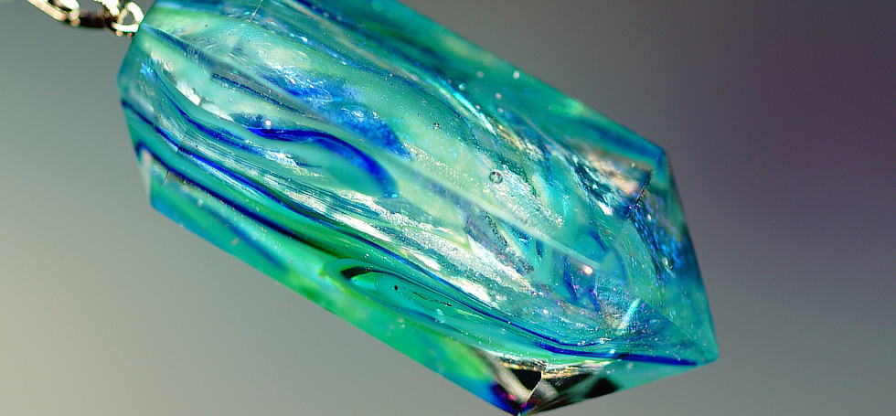 Flow water ～ 聖水 ～ ラフォルム ガラスジュエリー ガラスアクセサリー