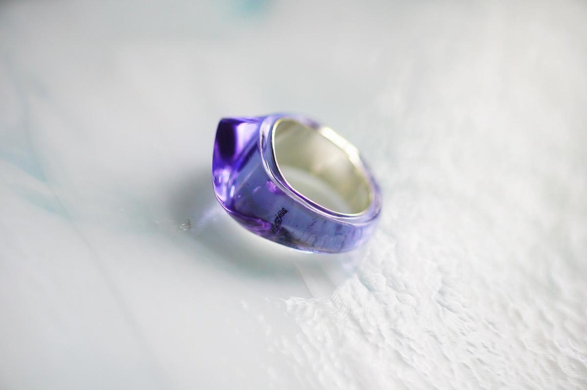 Eternal Harmony ～ Violet Reflection ～ ラフォルム ガラスジュエリー ガラスアクセサリー