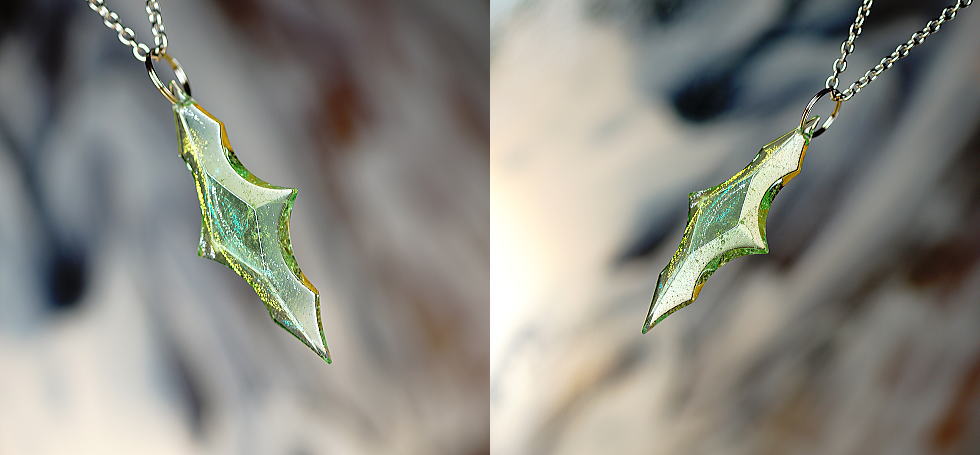 若草にそよぐ風 ラフォルム ガラスジュエリー ガラスアクセサリー