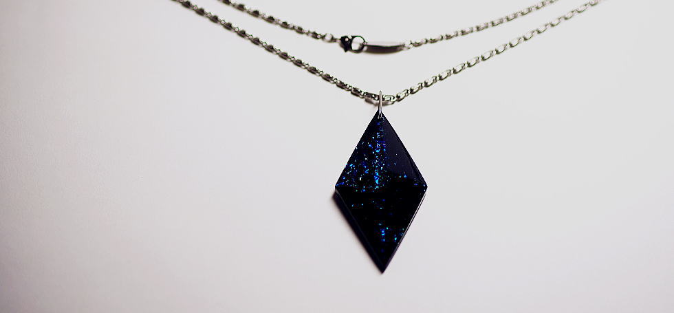 BLUE PLANET DIAMOND ～ Large universe ～ ラフォルム ガラスジュエリー ガラスアクセサリー
