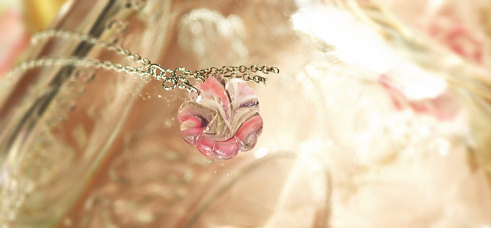 桜風 ラフォルム ガラスジュエリー ガラスアクセサリー