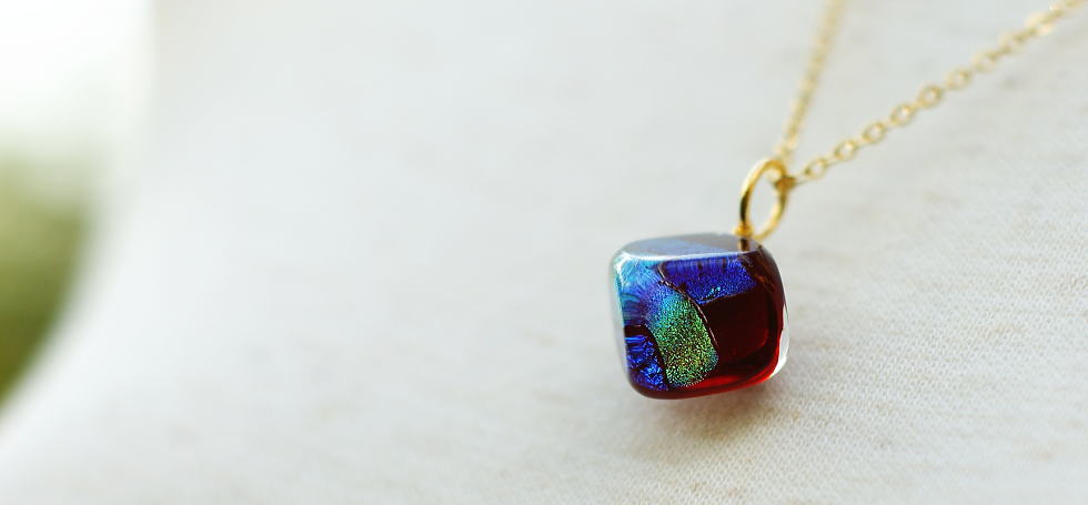 Flash dice ラフォルム ガラスジュエリー ガラスアクセサリー