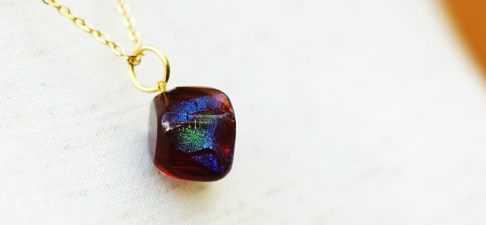Flash dice ラフォルム ガラスジュエリー ガラスアクセサリー