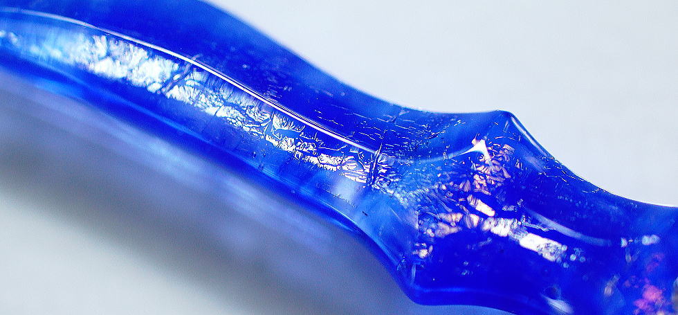 Sword of fang ～ Blue wave ～ ラフォルム ガラスジュエリー ガラスアクセサリー