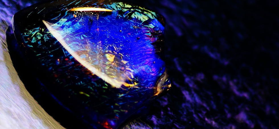 Perseus's proof ～ Blue star ～ ラフォルム ガラスジュエリー ガラスアクセサリー