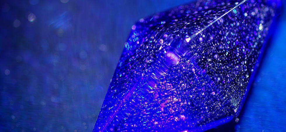 Blue universe of stardust ラフォルム ガラスジュエリー ガラスアクセサリー