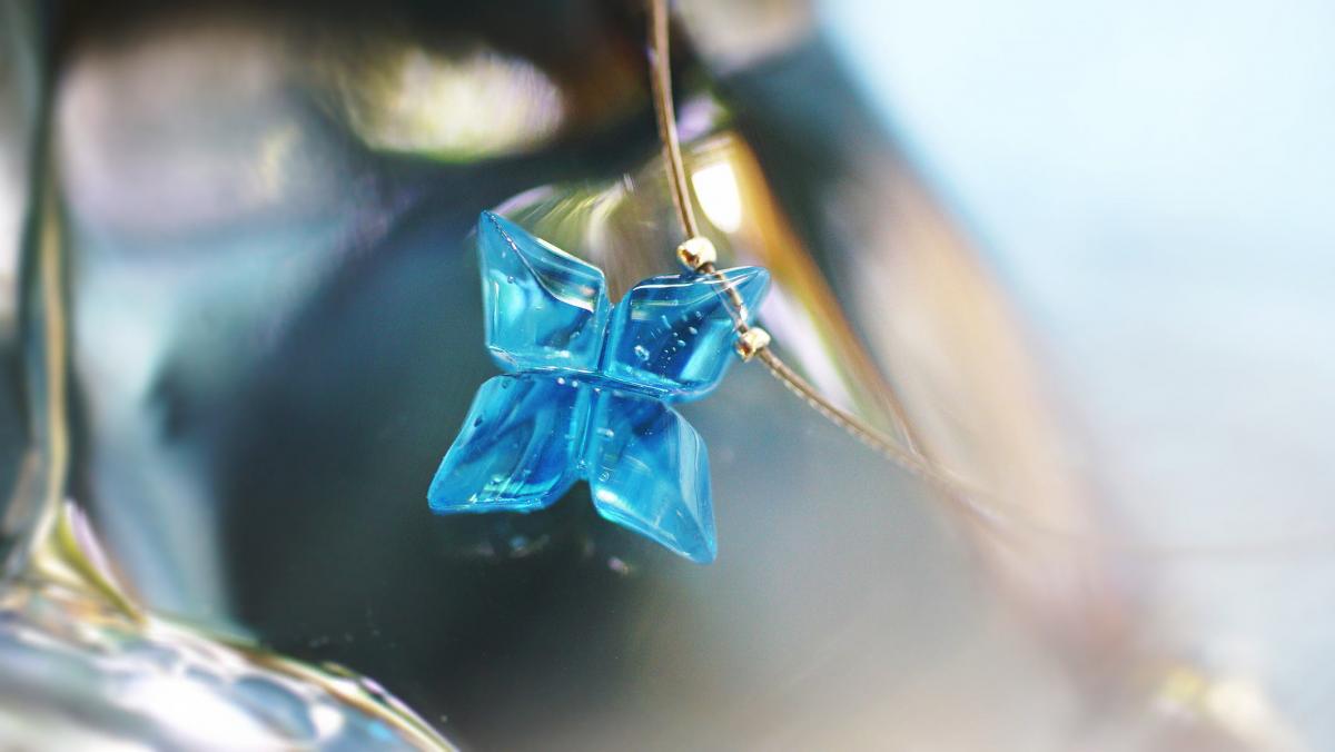 Star flower ラフォルム ガラスジュエリー ガラスアクセサリー