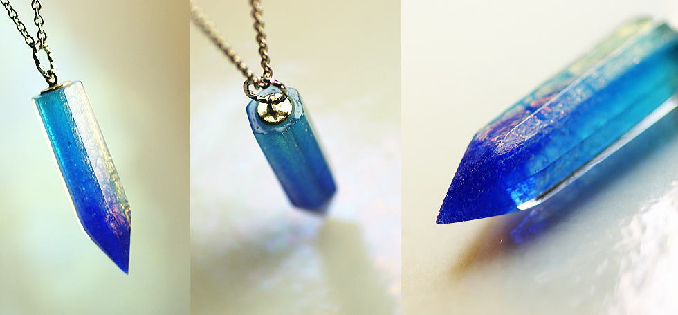 Aqua crystal ～ 水の宝物  ～ ラフォルム ガラスジュエリー ガラスアクセサリー