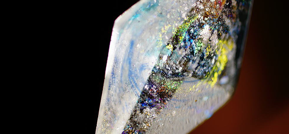 Dreamblue ～ Crystal galaxy ～ ラフォルム ガラスジュエリー ガラスアクセサリー