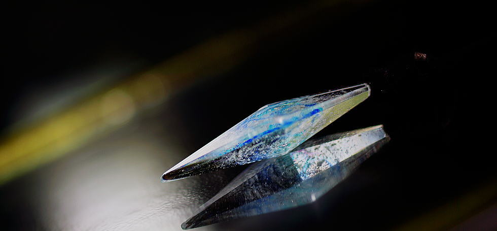 Dreamblue ～ Crystal galaxy ～ ラフォルム ガラスジュエリー ガラスアクセサリー