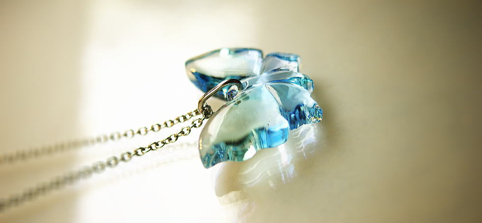 Pure Morpho ラフォルム ガラスジュエリー ガラスアクセサリー