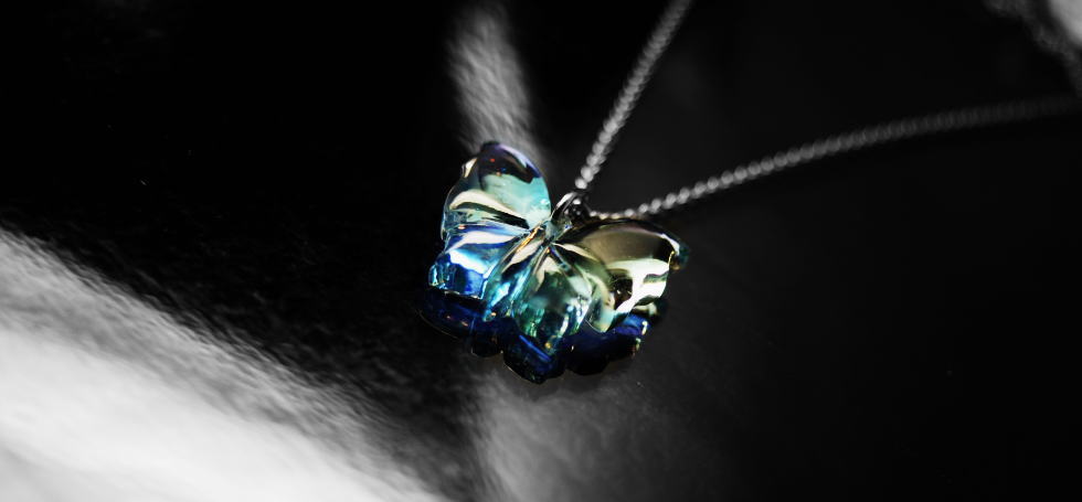 Pure Morpho ラフォルム ガラスジュエリー ガラスアクセサリー