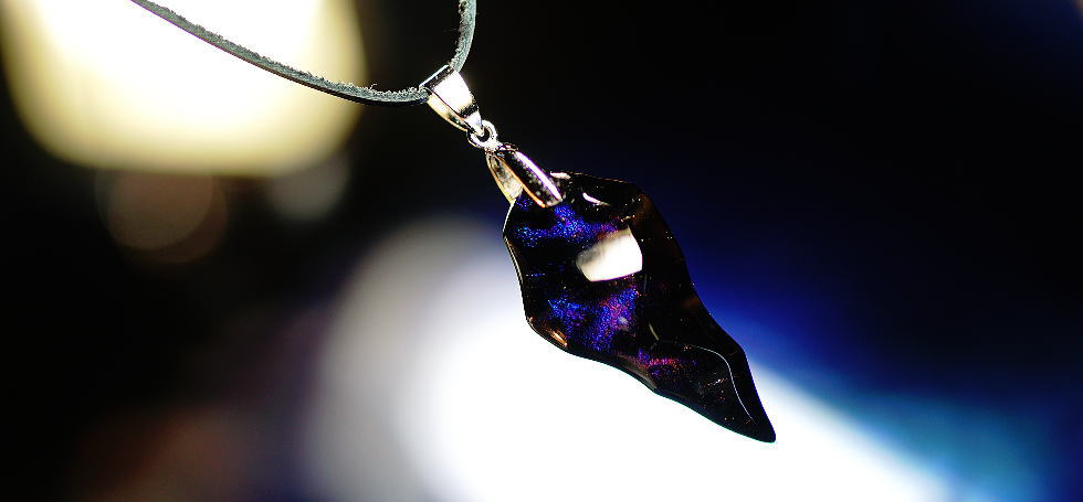 Polyhedral fang ラフォルム ガラスジュエリー ガラスアクセサリー