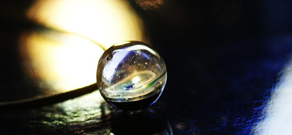 Spiral mysterious galaxy ラフォルム ガラスジュエリー ガラスアクセサリー