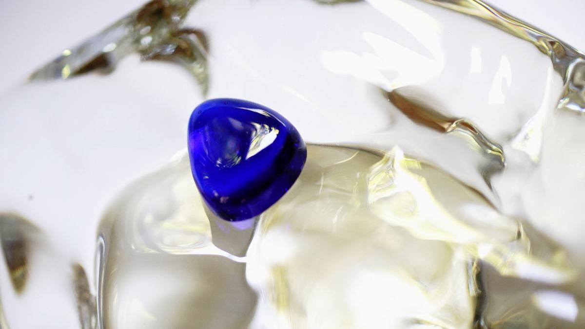 BIG BLUE BERRY ラフォルム ガラスジュエリー ガラスアクセサリー