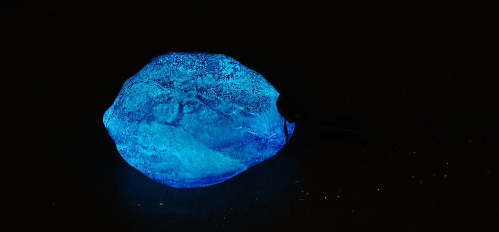 水の誕生 ～ 爽やかな水結晶 ～ ラフォルム ガラスジュエリー ガラスアクセサリー