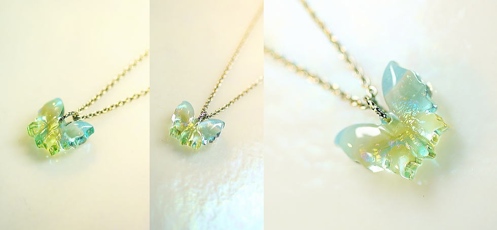 Pure Morpho MINI ラフォルム ガラスジュエリー ガラスアクセサリー