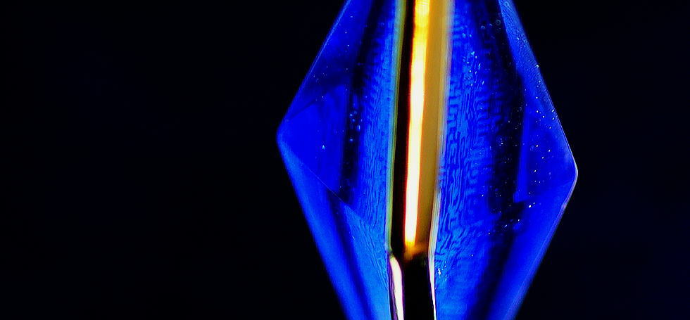 Collaborate Dreamblue ～ Precision luminous circuits ～ ラフォルム ガラスジュエリー ガラスアクセサリー