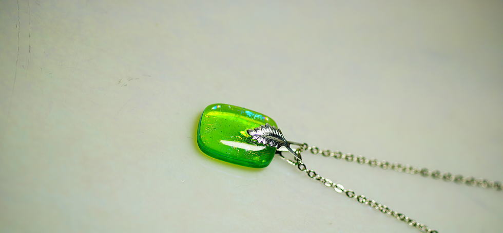 Illuminate life ～ LIME ～ ラフォルム ガラスジュエリー ガラスアクセサリー