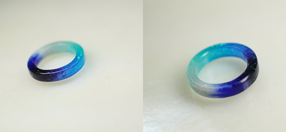 Day and night sky ラフォルム ガラスジュエリー ガラスアクセサリー