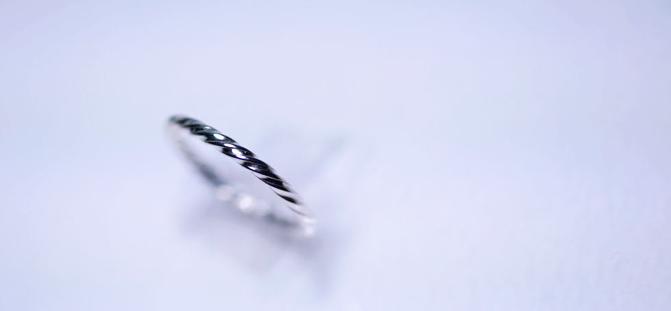 TWIST RING ラフォルム ガラスジュエリー ガラスアクセサリー