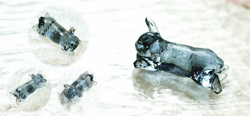 おいでよ! まるる!! ラフォルム ガラスジュエリー ガラスアクセサリー