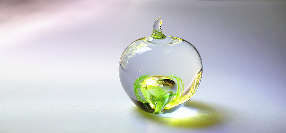 Memorial Apple(りんご型オブジェ)