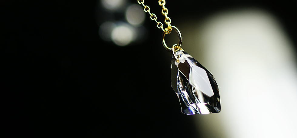 Crystal moon rock