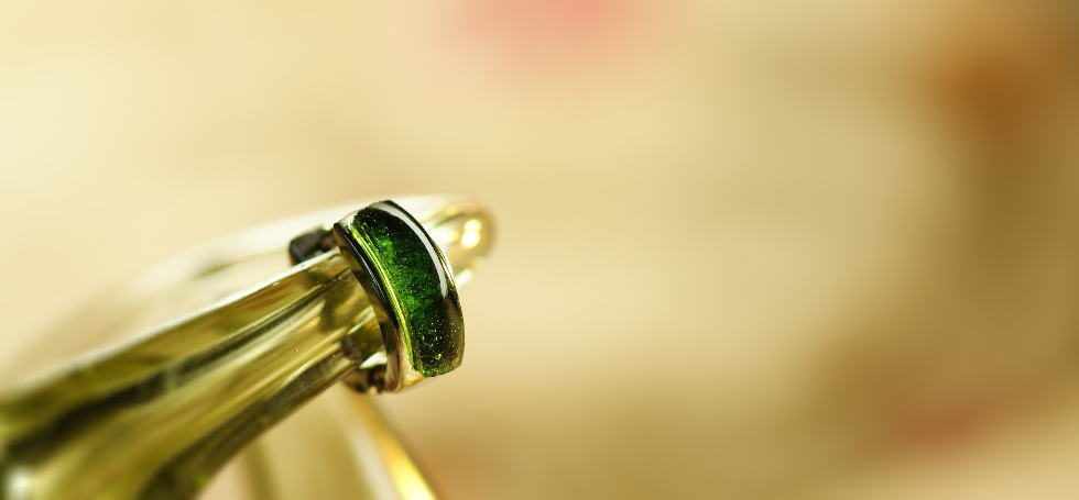 dear green eye / フープピアス