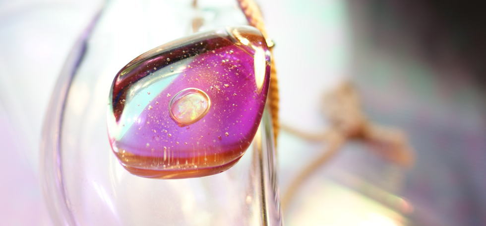 Precious dream of Opal ラフォルム ガラスジュエリー ガラスアクセサリー