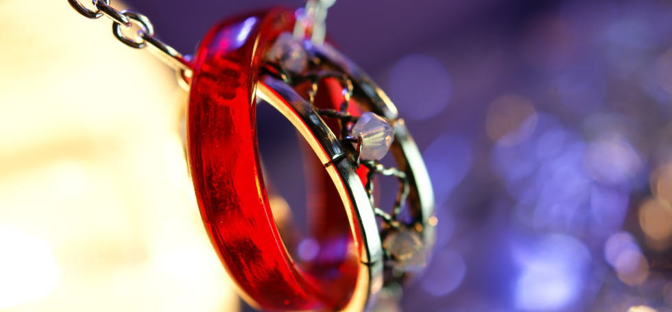 Ring of the love Universe ラフォルム ガラスジュエリー ガラスアクセサリー