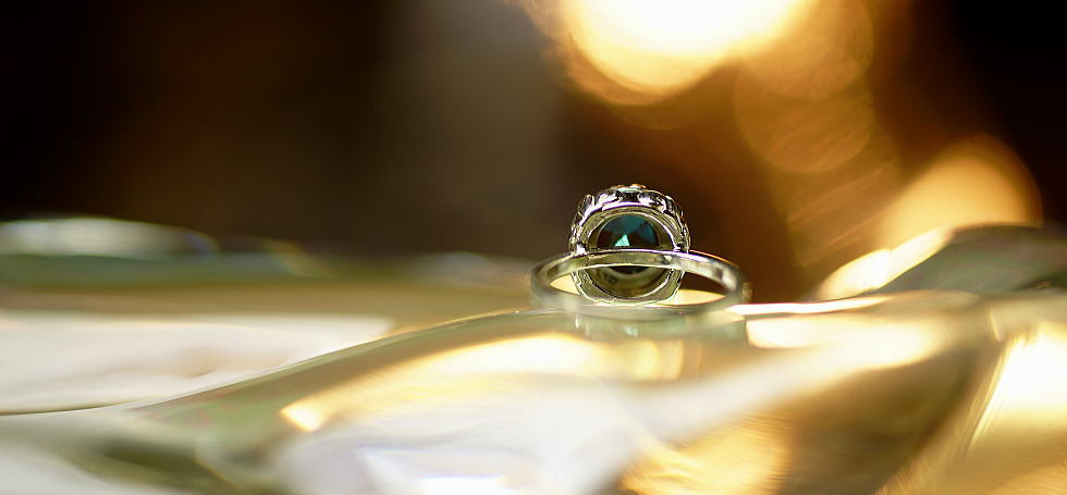 Antique lily ring ラフォルム ガラスジュエリー ガラスアクセサリー