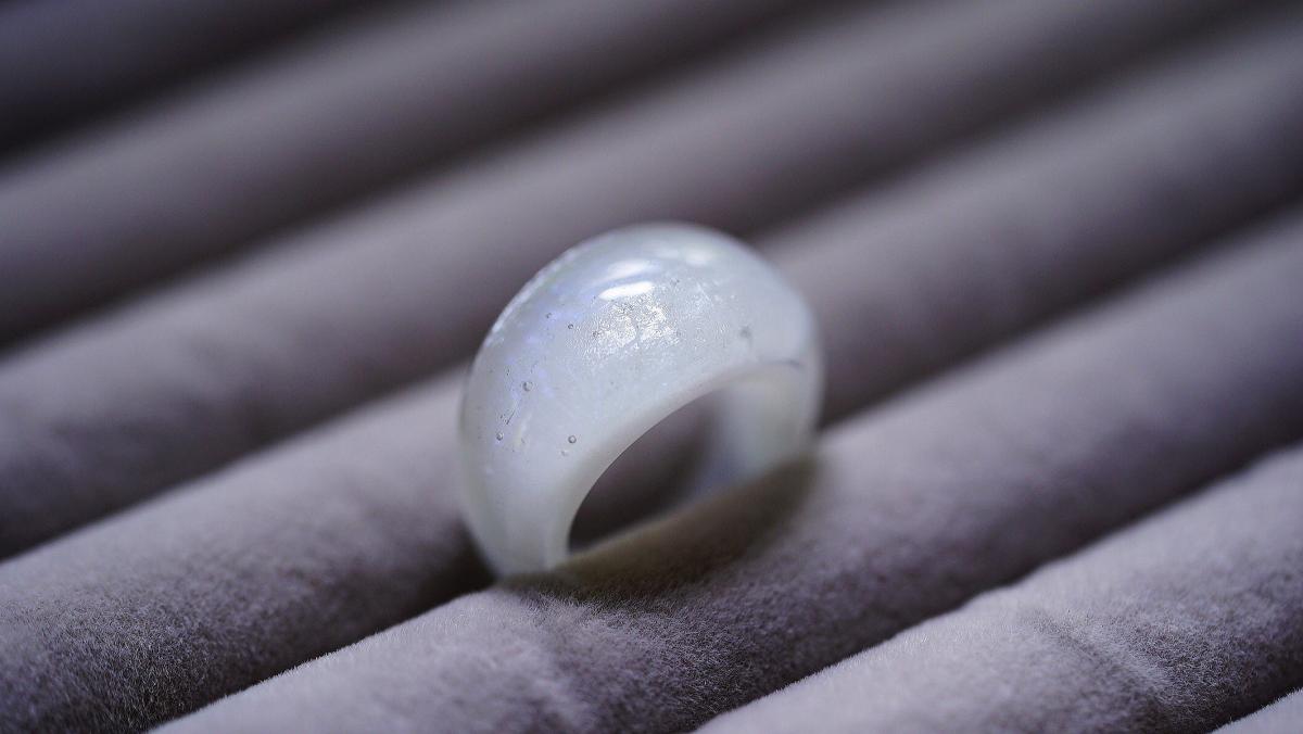 Snow ring ラフォルム ガラスジュエリー ガラスアクセサリー