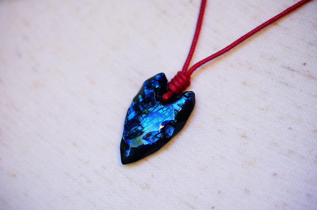 Ancient mystic arrowhead ～ 神秘の守護石 ～ ラフォルム ガラスジュエリー ガラスアクセサリー