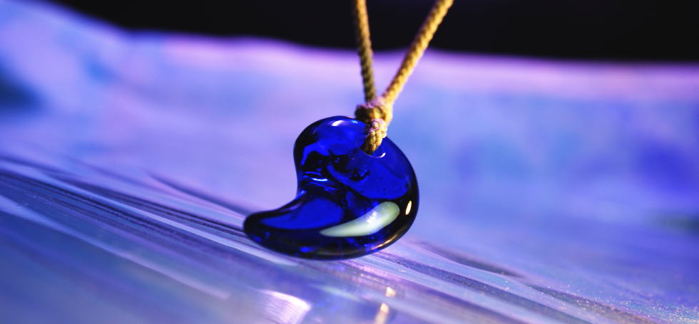 Pristine Blue ～ 清純な青 ～ ラフォルム ガラスジュエリー ガラスアクセサリー