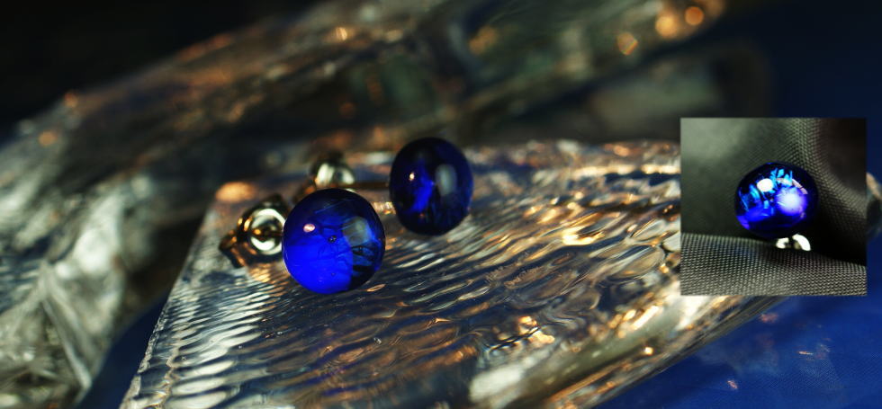 Sparkling blue sea