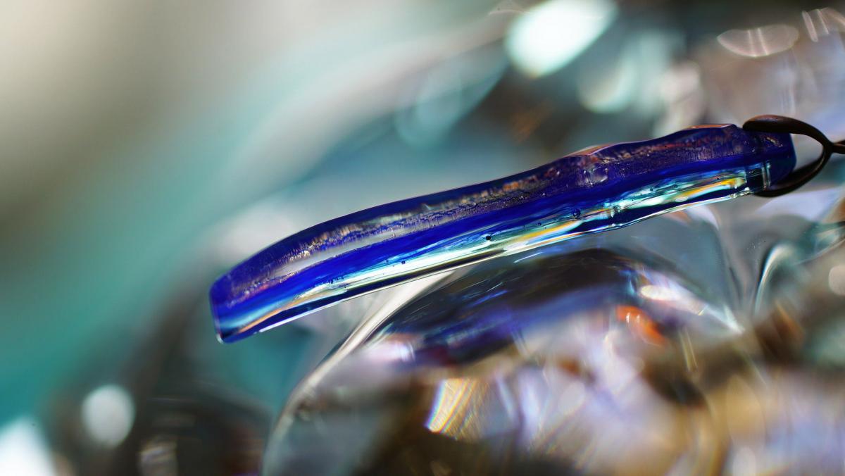Sword of fang ～ Blue Knight ～ ラフォルム ガラスジュエリー ガラスアクセサリー