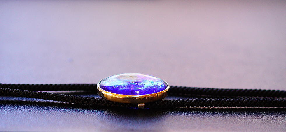 Energy Tanzanite ～ 煌 ～ ラフォルム ガラスジュエリー ガラスアクセサリー