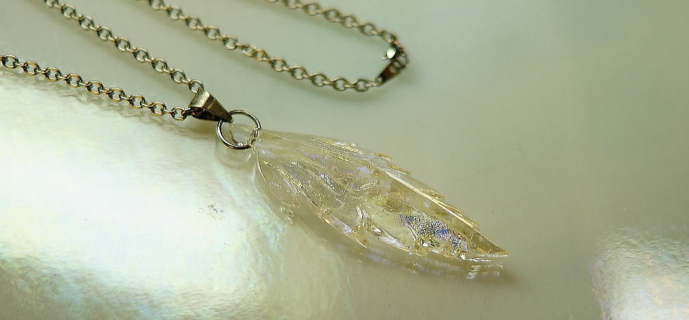 Pure dream wing ラフォルム ガラスジュエリー ガラスアクセサリー