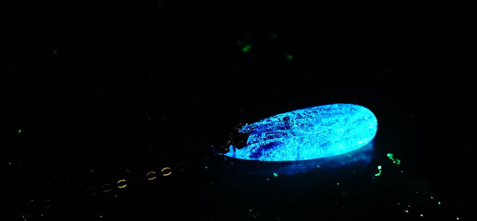 ラベンダーに香る恋 ラフォルム ガラスジュエリー ガラスアクセサリー