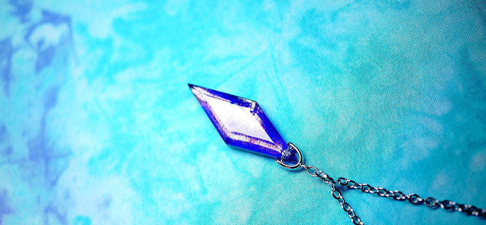 Cool Rhombus ～ 華 ～ ラフォルム ガラスジュエリー ガラスアクセサリー