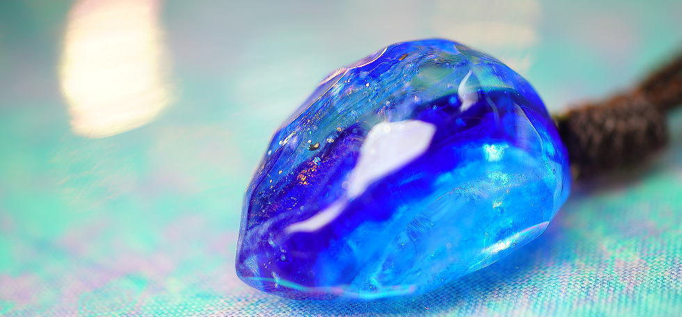 水の誕生 ～ 煌きの世界 ～ ラフォルム ガラスジュエリー ガラスアクセサリー